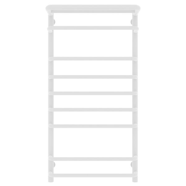 Полотенцесушитель водяной Laris Стандарт 73208013БМ с полкой П9 50x100см белый матовый