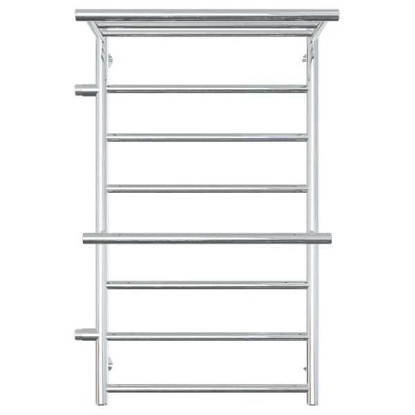 Полотенцесушитель водяной Laris Лавина 73208021 левый с полками П9 50x80см хром