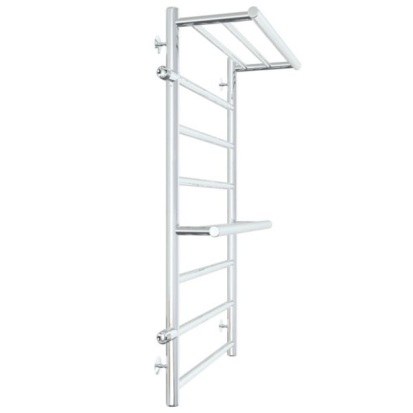 Полотенцесушитель водяной Laris Лавина 73208021 левый с полками П9 50x80см хром