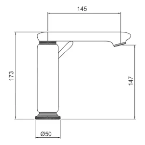 Смеситель для раковины Gappo G1009-83 белый/золото