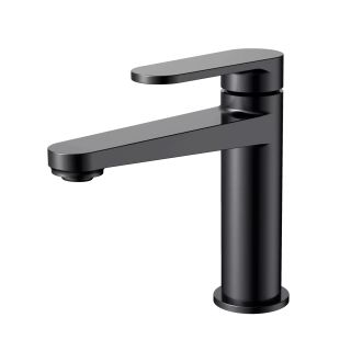 Смеситель для раковины AQUAme Novara AQM6910MB чёрный матовый