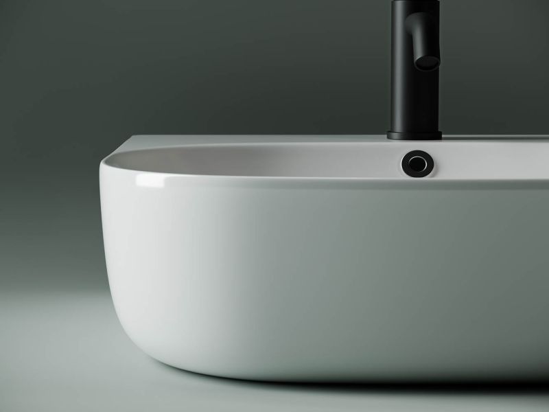 Пристенная раковина Ceramica Nova Element CN5011 49см белый