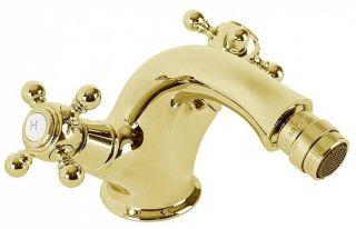 Смеситель для биде, золото Cezares GOLF-BS1-03/24