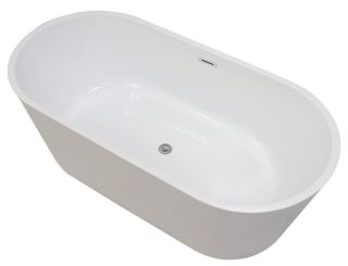 Акриловая ванна Cerutti SPA Resia CT7388 отдельностоящая 168x73см