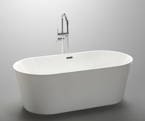 Акриловая ванна Cerutti SPA Resia CT7388 отдельностоящая 168x73см