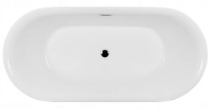 Акриловая ванна Cerutti SPA d'Iseo CT7390 отдельностоящая 170x75см