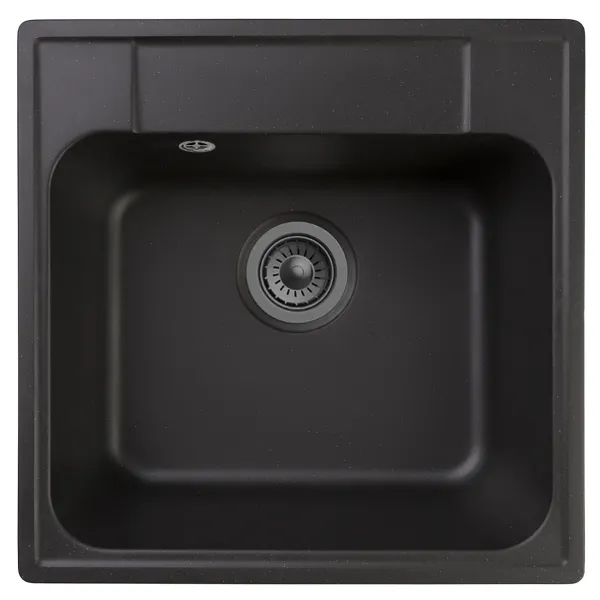 Мойка кухонная Reflexion Etude 53-BL RF0353BL черный