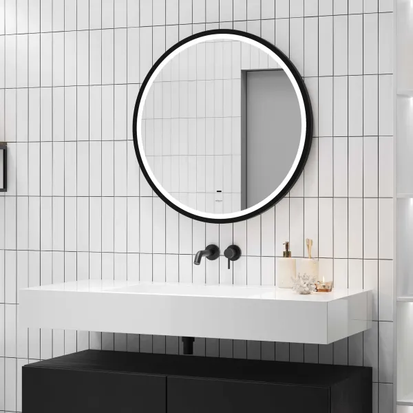 Зеркало Reflexion Moon RF5648MN с LED подсветкой сенсором 80х80