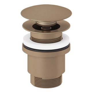 Донный клапан для раковины Kludi 10426N1-00 с функцией push-open брашированная бронза
