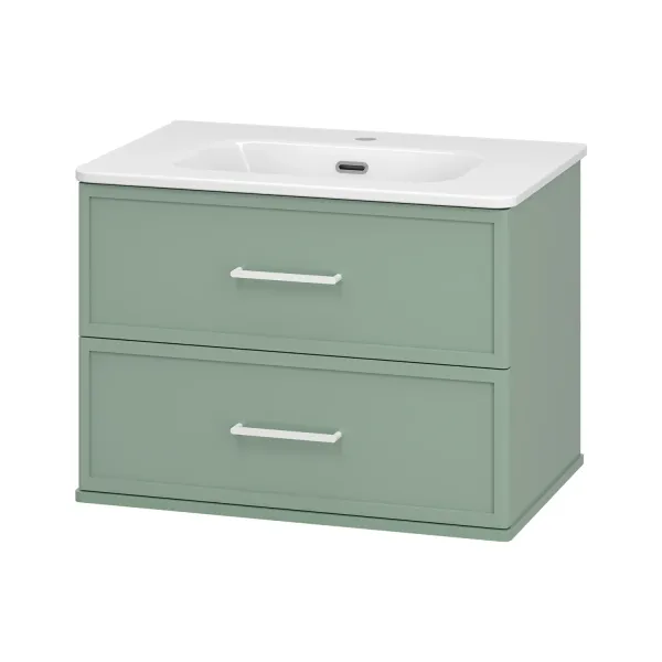 Подвесная тумба под раковину Brevita Verde 70 УТ000026838  зеленый