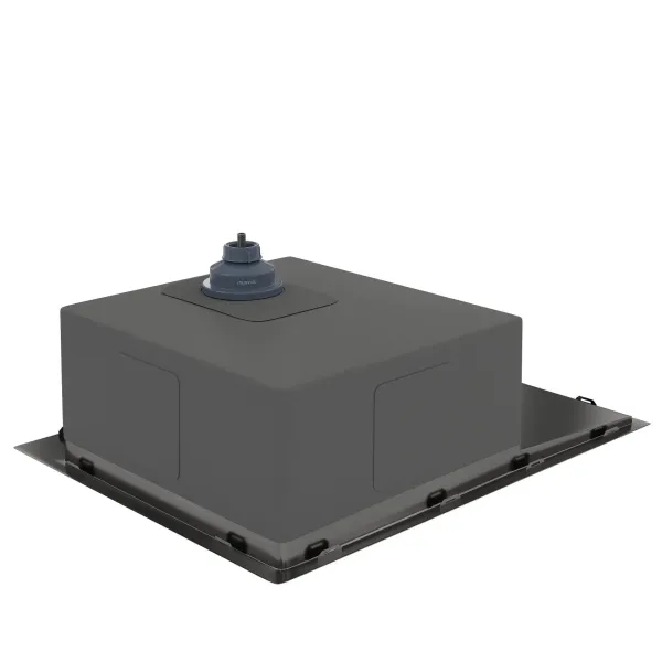 Мойка кухонная Reflexion Maggiore 65-BL RX2365BL оружейная сталь