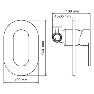Wasserkraft Elbe 7451 Смеситель для душа Wasserkraft Elbe 7451 Смеситель для душа