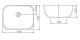 Раковина SSWW CL3003 495?395?195 Раковина SSWW CL3003 495?395?195