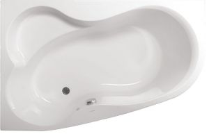 Акриловая ванна VagnerPlast Melite VPBA163MEL3LX-04 левая 160x105см белый