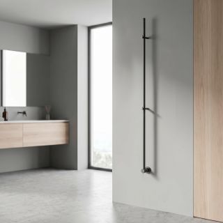 Полотенцесушитель электрический WasserKRAFT Muritz 98TH202-1GR 6x170 см графит