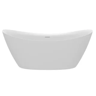 Ванна акриловая AQUAme AQM3504MW 167x73 см белый матовый