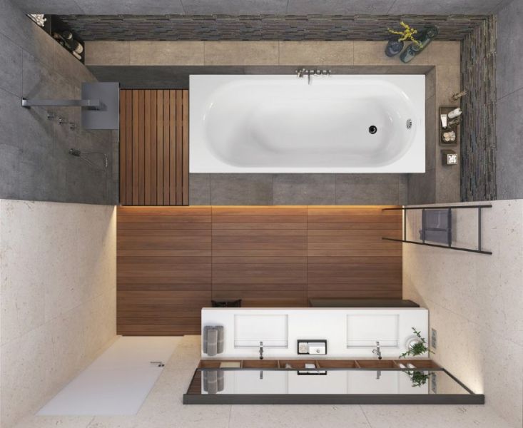 Акриловая ванна VagnerPlast Kasandra VPBA187KAS2X-04 180x70см белый