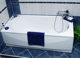 Акриловая ванна VagnerPlast Kasandra VPBA187KAS2X-04 180x70см белый