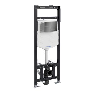 Система инсталляции для унитазов WasserKRAFT Alme 15TLT.010.ME.PB04 с кнопкой смыва