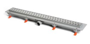 Душевой лоток Paini Medium CH750MN с рамкой 75см хром глянец