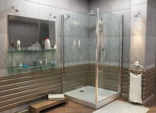 Душевой уголок Good Door Pandora CR90 90x90 стекло прозрачное Душевой уголок Good Door Pandora CR90 90x90 стекло прозрачное