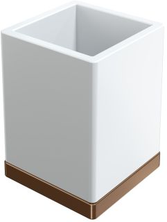 Стакан Boheme Qubic 10961-BRB брашированная бронза