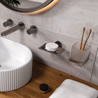 Мыльница WasserKRAFT Tauber K-64429 никель