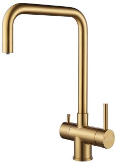 Смеситель для кухни Paulmark Wetter We213030-BG брашированное золото Смеситель для кухни Paulmark Wetter We213030-BG брашированное золото