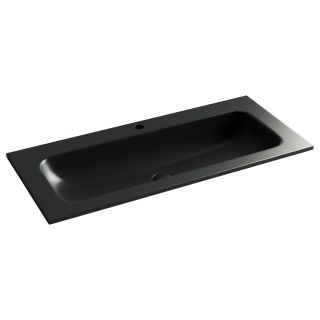 Раковина Ceramicanova Грация (Grace) CN7013MB 101 см чёрный матовый