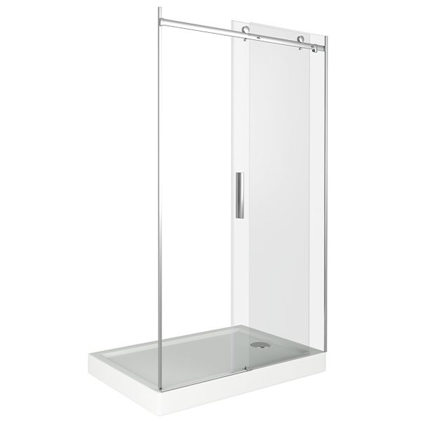 Душевая дверь Good Door Galaxy WTW-130 130Х195 стекло прозрачное