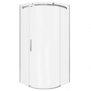 Душевой уголок Good Door Galaxy R-90-C-CH стекло прозрачное Душевой уголок Good Door Galaxy R-90-C-CH стекло прозрачное