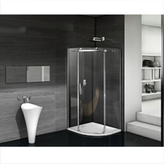 Душевой уголок Good Door Galaxy R-100-C-CH стекло прозрачное Душевой уголок Good Door Galaxy R-100-C-CH стекло прозрачное