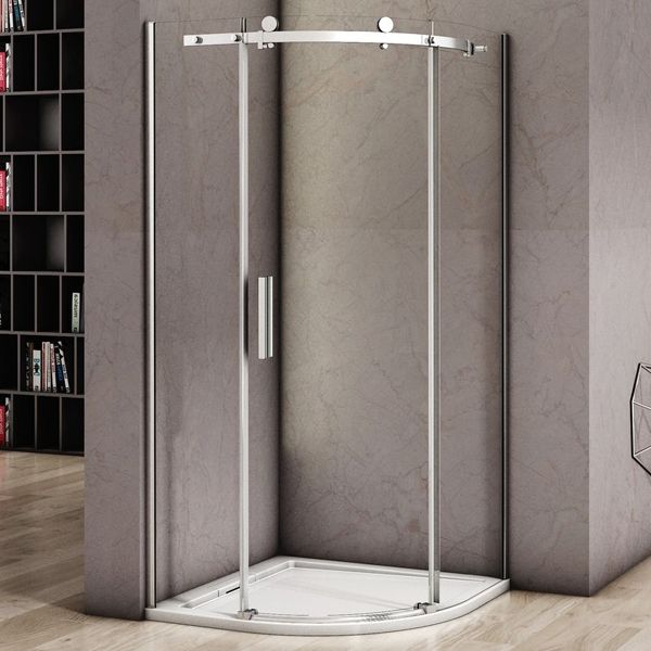 Душевой уголок Good Door Altair R-90-C-CH стекло прозрачное Душевой уголок Good Door Altair R-90-C-CH стекло прозрачное