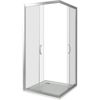 Душевой уголок Good Door Infinity CR -80-G-CH стекло матовое