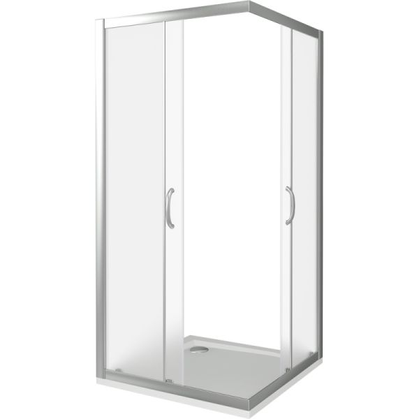Душевой уголок Good Door Infinity CR -90-G-CH стекло матовое