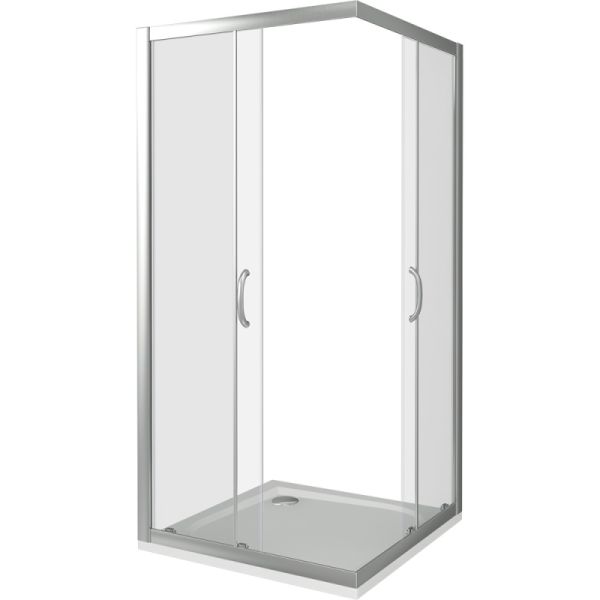 Душевой уголок Good Door Infinity CR -100-G-CH стекло матовое