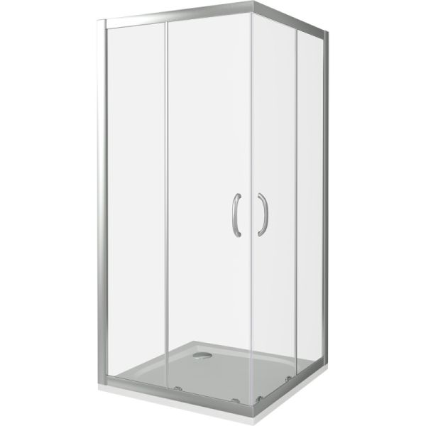 Душевой уголок Good Door Infinity CR -100-G-CH стекло матовое