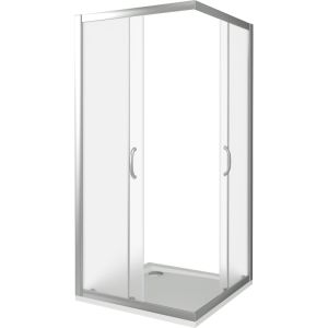 Душевой уголок Good Door Infinity CR -100-G-CH стекло матовое