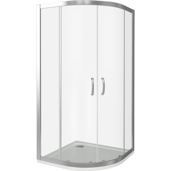 Душевой уголок Good Door Infinity R-80-G-CH стекло матовое