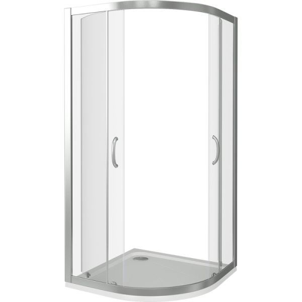 Душевой уголок Good Door Infinity R-80-G-CH стекло матовое