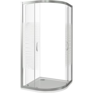 Душевой уголок Good Door Infinity R-80-C-CH стекло прозрачное