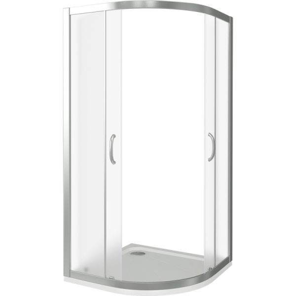 Душевой уголок Good Door Infinity R-80-G-CH стекло матовое