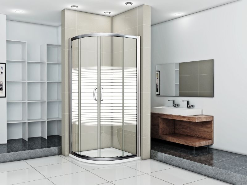Душевой уголок Good Door Infinity R-80-G-CH стекло матовое