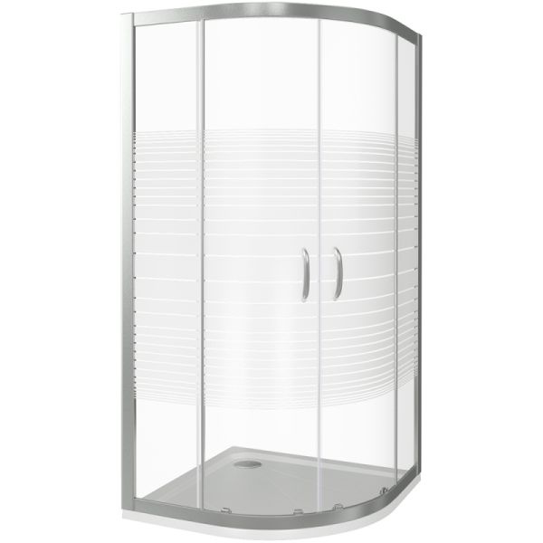 Душевой уголок Good Door Infinity R-100-G-CH стекло матовое