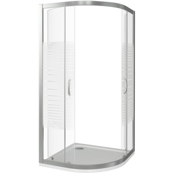 Душевой уголок Good Door Infinity R-100-G-CH стекло матовое
