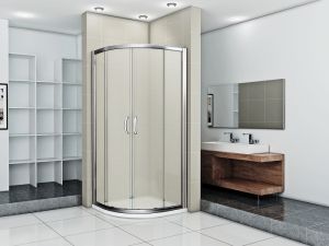 Душевой уголок Good Door Infinity R-100-G-CH стекло матовое