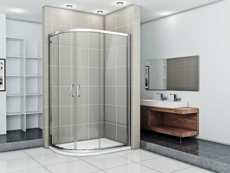 Душевой уголок Good Door Infinity  R-120-G-CH стекло матовое