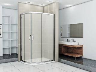 Душевой уголок Good Door Infinity  R-120-G-CH стекло матовое