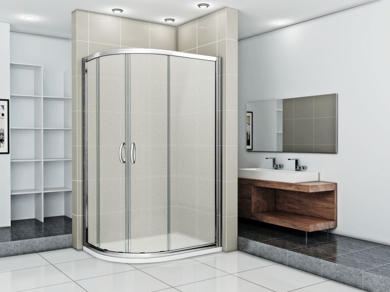 Душевой уголок Good Door Infinity  R-120-G-CH стекло матовое