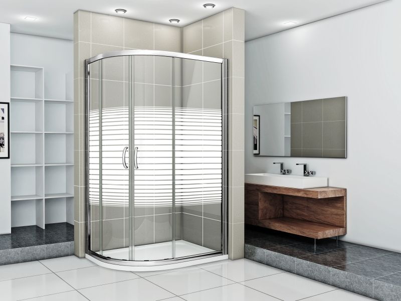 Душевой уголок Good Door Infinity  R-120-G-CH стекло матовое